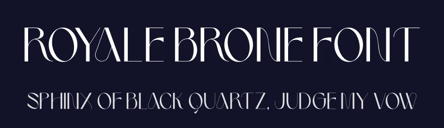 Royale Brone Font by suhadidesign — Sans Serif Font — thumbnail 2
