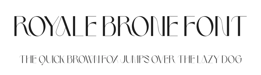 Royale Brone Font by suhadidesign — Sans Serif Font