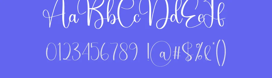Royale Calligraphy Font by creativeletter — Script Handwritten Font — thumbnail 3