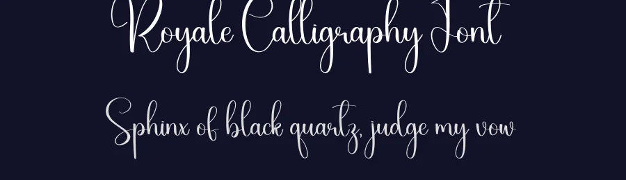 Royale Calligraphy Font by creativeletter — Script Handwritten Font — thumbnail 2