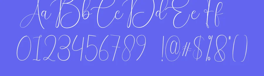 Royale Calligraphy Font by creativeletter — Script Handwritten Font — thumbnail 3