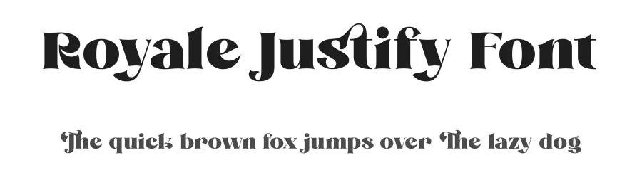 Royale Justify Font by timelesstype.co — Serif Font