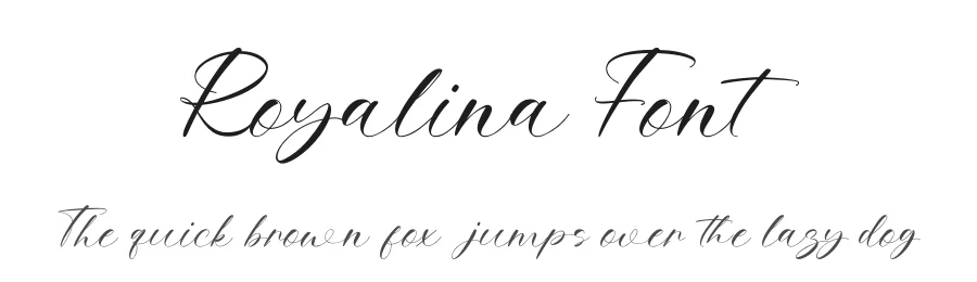 Royalina Font by Salamahtype — Script Handwritten Font