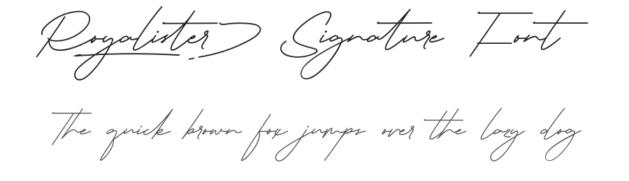 Royalister Signature Font by nihstudio — Script Handwritten Font