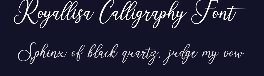 Royallisa Calligraphy Font by inermediaSTUDIO — Script Handwritten Font — thumbnail 2
