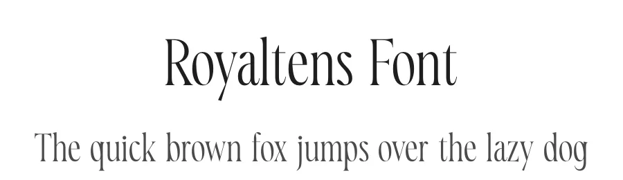 Royaltens Font by letterenastudios — Serif Font