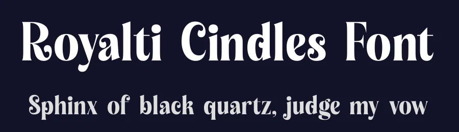 Royalti Cindles Font by timelesstype.co — Display Font — thumbnail 2