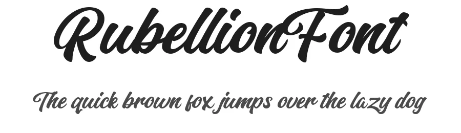 Rubellion Font by Temp Craft — Script Handwritten Font