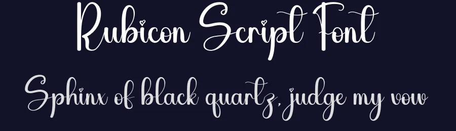 Rubicon Script Font by andikastudio — Script Handwritten Font — thumbnail 2