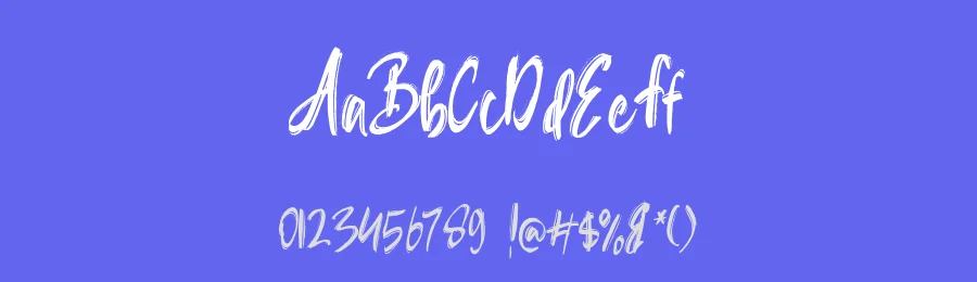 Rubin Key Brush Font by Vultype Co. — Script Handwritten Font — thumbnail 3