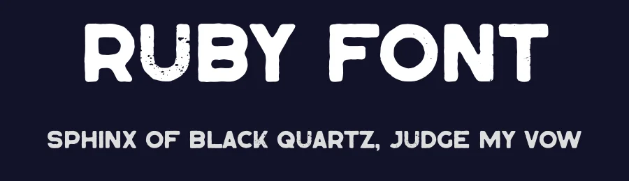Ruby Font by vpcreativeshop — Display Font — thumbnail 2
