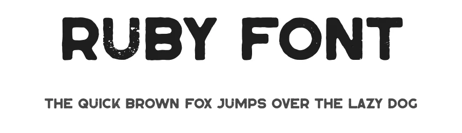 Ruby Font by vpcreativeshop — Display Font