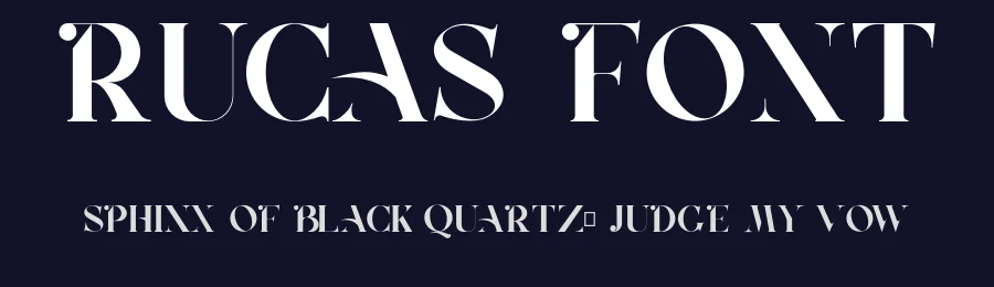 Rucas Font by Vroz Studio — Serif Font — thumbnail 2