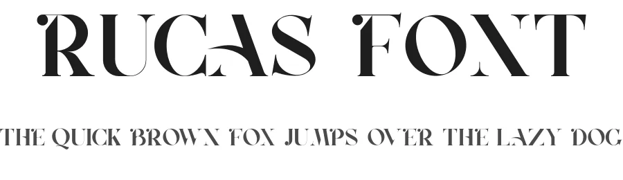 Rucas Font by Vroz Studio — Serif Font