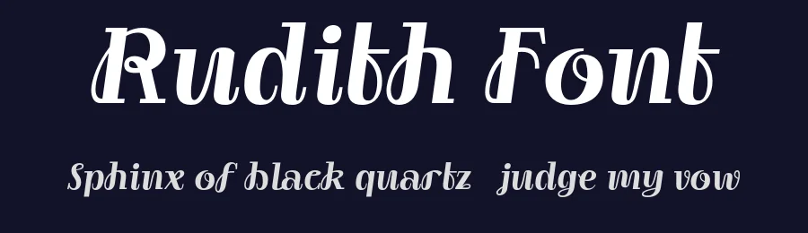 Rudith Font by Hole Hope Design — Serif Font — thumbnail 2