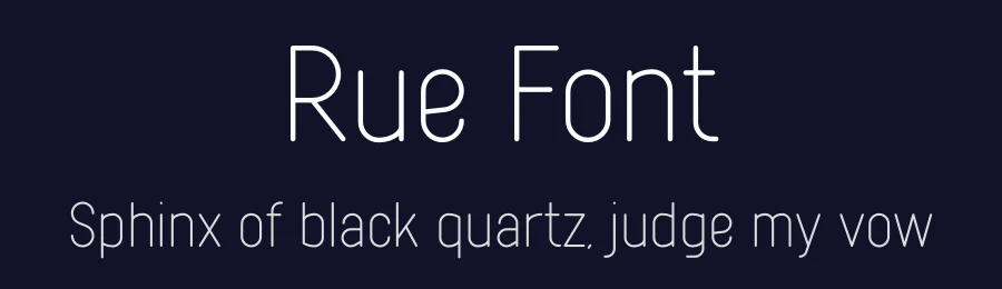 Rue Font by vpcreativeshop — Sans Serif Font — thumbnail 2