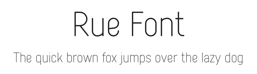 Rue Font by vpcreativeshop — Sans Serif Font