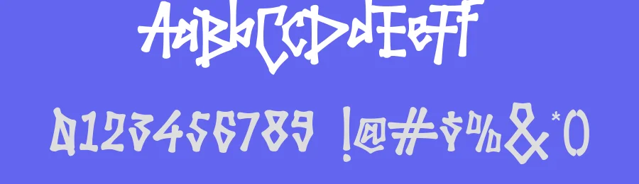 Rughola Graffiti Font by madeDeduk — Display Font — thumbnail 3