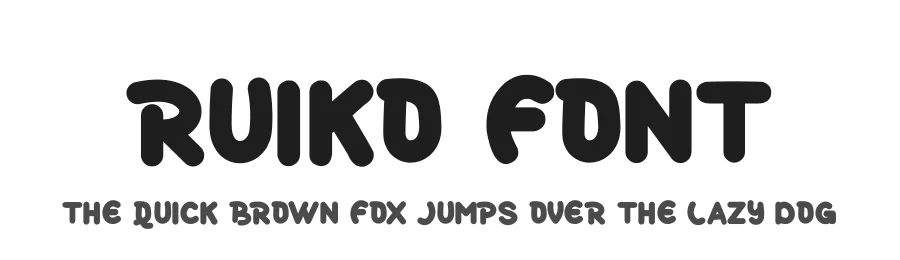 Ruiko Font by futuristypestudio — Display Font