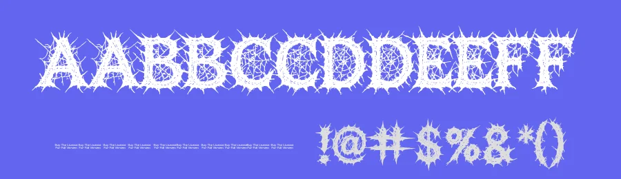 Ruins Dark Font by Sealoung — Display Font — thumbnail 3