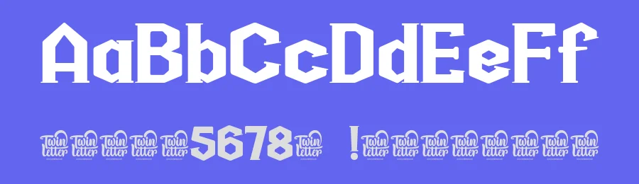 Rukinax Font by twinletter — Display Font — thumbnail 3