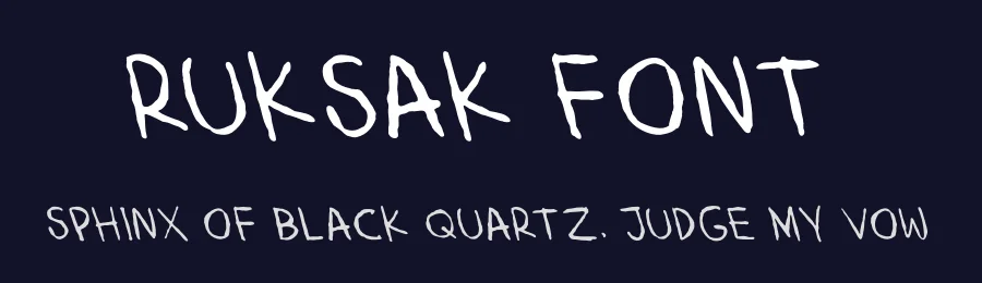 Ruksak Font by Julpik — Script Handwritten Font — thumbnail 2