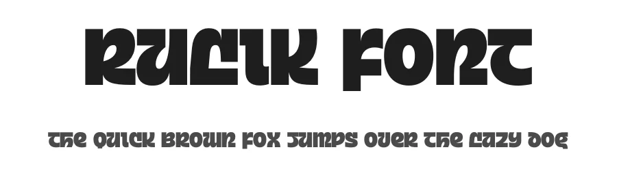 Rulik Font by East of Rome — Sans Serif Font
