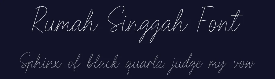Rumah Singgah Font by Allouse.Studio — Script Handwritten Font — thumbnail 2