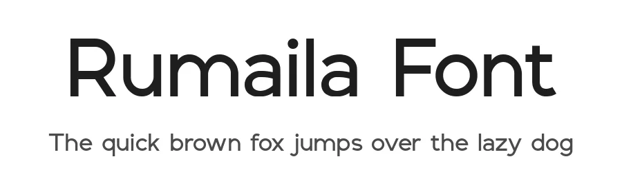 Rumaila Font by syauqistudio — Display Font