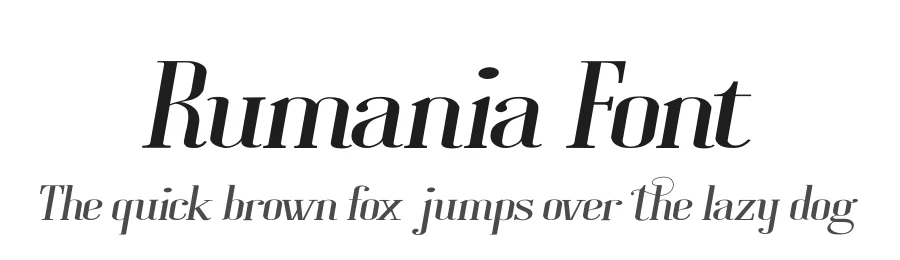 Rumania Font by fontkong — Serif Font