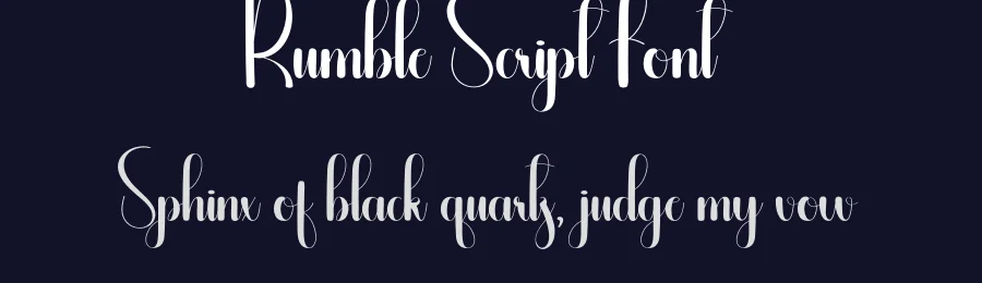 Rumble Script Font by andikastudio — Script Handwritten Font — thumbnail 2
