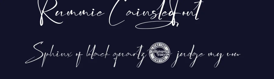 Rummie Cainsley Font by CalligraphyFonts.net — Script Handwritten Font — thumbnail 2