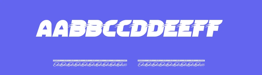 Run Power Font by edricstudio — Display Font — thumbnail 3