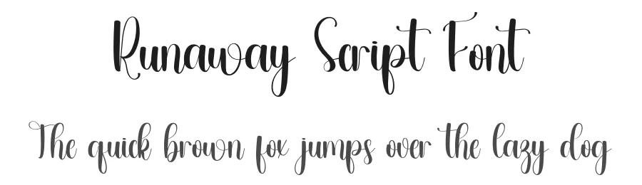 Runaway Script Font by inermediaSTUDIO — Script Handwritten Font