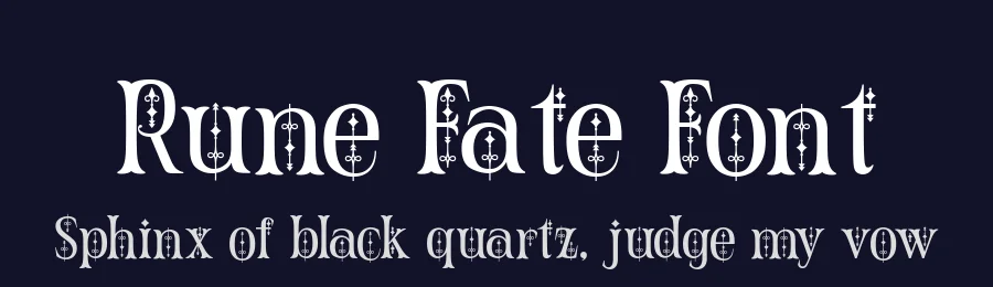 Rune Fate Font by alit design — Display Font — thumbnail 2