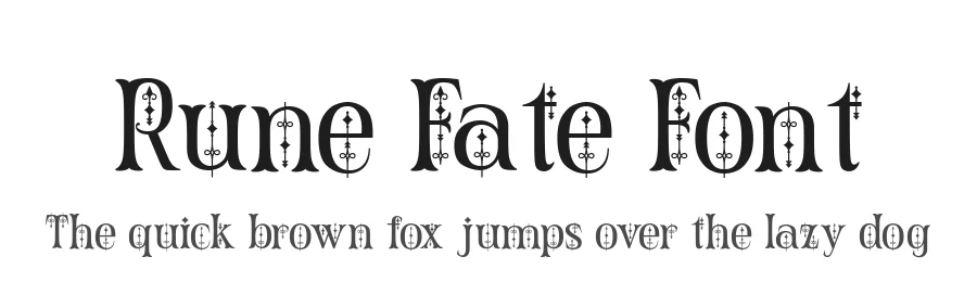 Rune Fate Font by alit design — Display Font