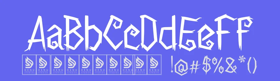 Rune Witch | Fantasy Hand Drawn Font by Denustudios — Script Handwritten Font — thumbnail 3