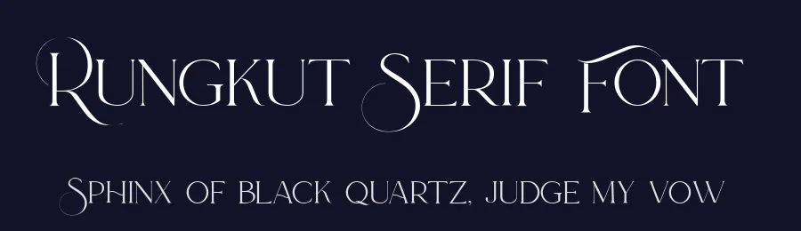 Rungkut Serif Font by Metafontsy — Sans Serif Font — thumbnail 2