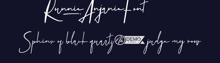 Runnie Anjanie Font by nihstudio — Script Handwritten Font — thumbnail 2