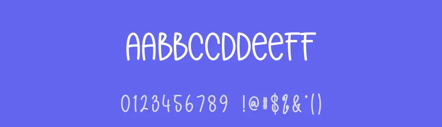 Running Around Display Font by creativeletter — Display Font — thumbnail 3