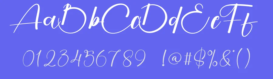 Running Calligraphy Font by creativeletter — Script Handwritten Font — thumbnail 3