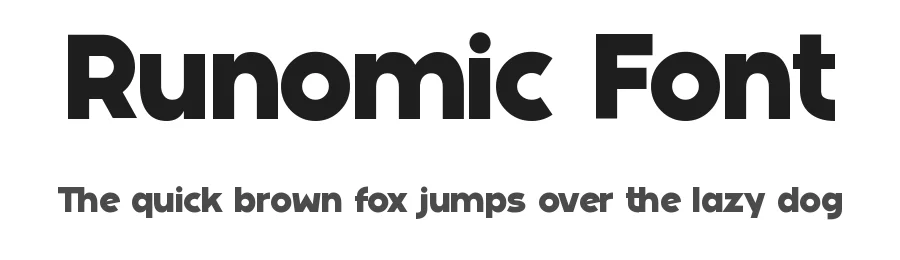 Runomic Font by Rautan Studio — Decorative Font