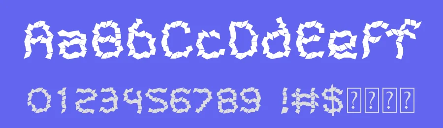 Rupuzzle Font by ffeeaarr — Display Font — thumbnail 3