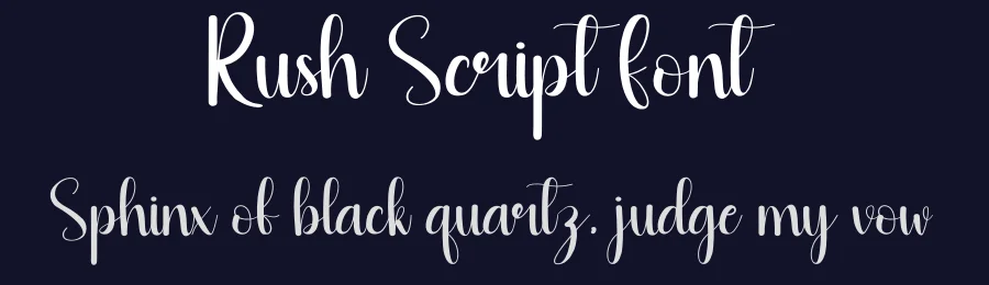 Rush Script Font by andikastudio — Script Handwritten Font — thumbnail 2