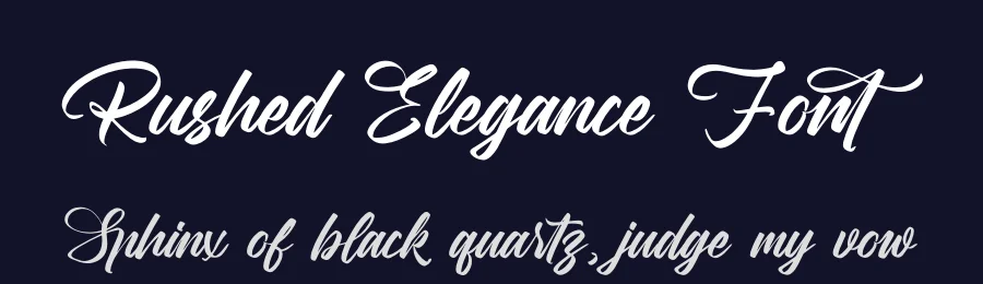Rushed Elegance Font by letterenastudios — Script Handwritten Font — thumbnail 2