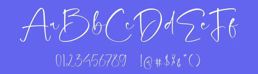 Rushelian Wilmoth Font by glorytype — Script Handwritten Font — thumbnail 3