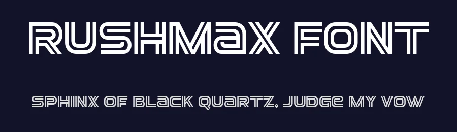 Rushmax Font by Artisan Themes — Display Font — thumbnail 2