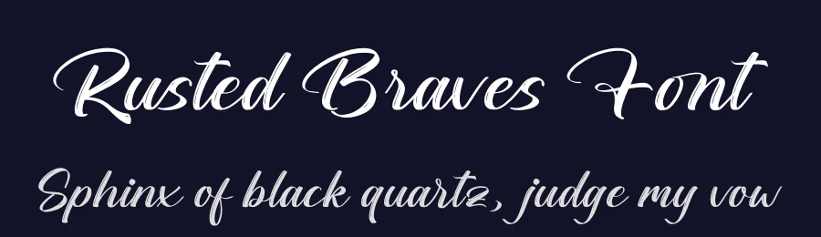 Rusted Braves Font by grahatype — Script Handwritten Font — thumbnail 2