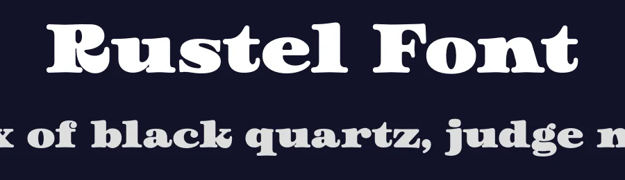 Rustel Font by Graptail — Serif Font — thumbnail 2