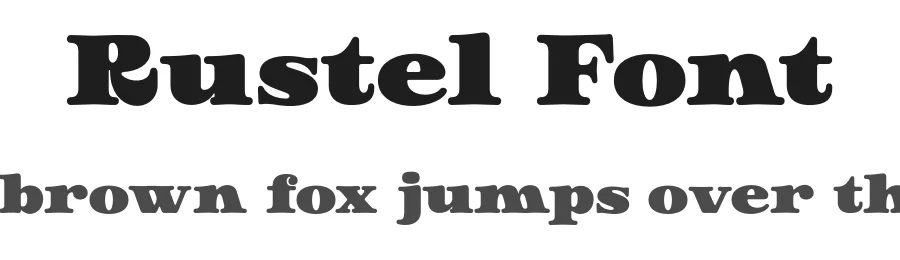 Rustel Font by Graptail — Serif Font